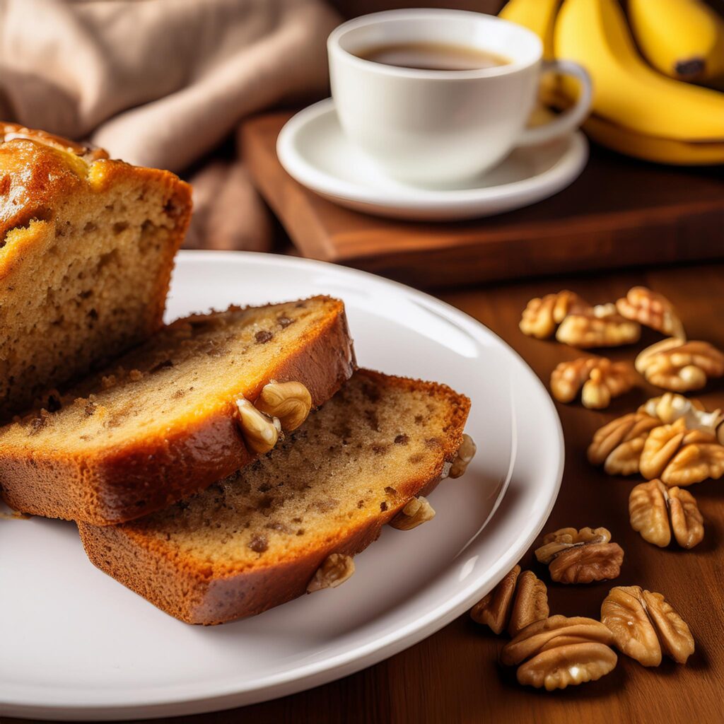 Ingredients for Starbucks Banana Bread